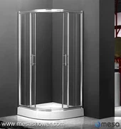 Hot Sale Innrammet sektor Skyve billig pris Dusj dør