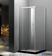 Mindre innrammet moderne design firkantet bad dusjdør med billig pris