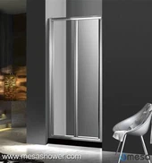 Moderne stil innrammet billig pris bad dusjdør for rask levering